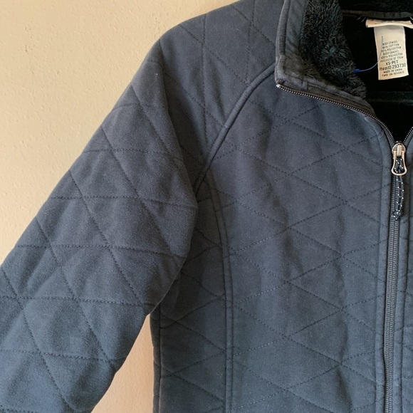 L.L. Bean Quilted Jacket Full Zip, Black, Size XS, Lined, Classic Outdoor - Picture 9 of 12